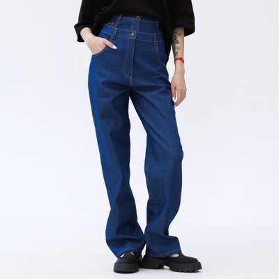 Джинси Freedom Jeans з подвійним поясом 131429 Blue фото