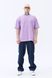 Лілова футболка унісекс Strength T-shirt з вишивкою та принтом 131413 Lavender & Print фото 2