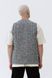 Різнокольоровий твідовий жилет оверсайз Bravery vest 131406 Ivory & Multicolor фото 3