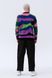 Яскравий светр унісекс Creativity Sweater 131422 Multicolor фото 6