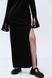 Black semi-fitted maxi dress Attraction Dress, Black, XS